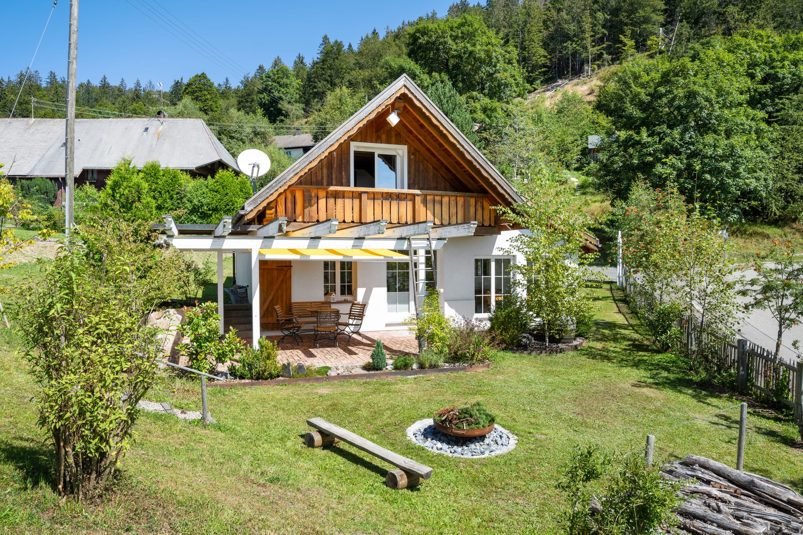 Balkon Aussicht Sustenblick